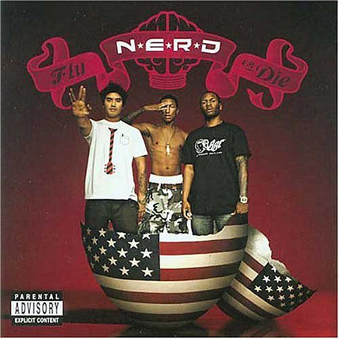 N*E*R*D - Fly Or Die (CD, Album, Copy Prot.) - USED