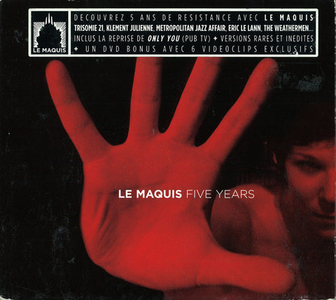 Various - Le Maquis Five Years (CD, Comp + DVD-V, Comp) - USED