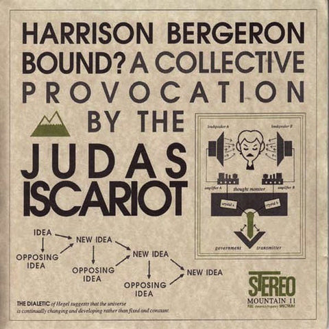 The Judas Iscariot - Harrison Bergeron Bound? (A Collective Provocation By The Judas Iscariot) (7") - USED
