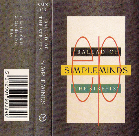 Simple Minds - Ballad Of The Streets (Cass, EP) - USED