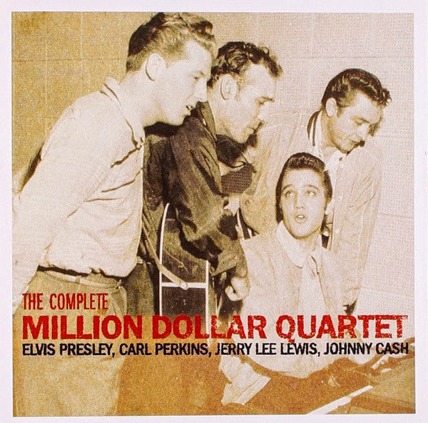 Elvis Presley - Carl Perkins - Jerry Lee Lewis - Johnny Cash - The Complete Million Dollar Quartet (CD, Album, RE, RM) - USED
