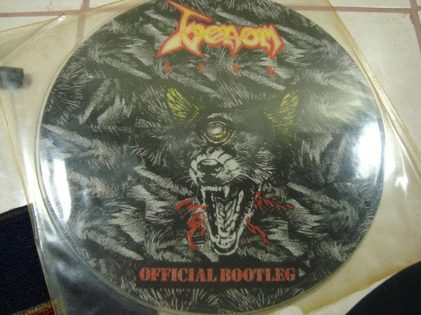 Venom (8) - Live Official Bootleg (LP, Pic) - USED