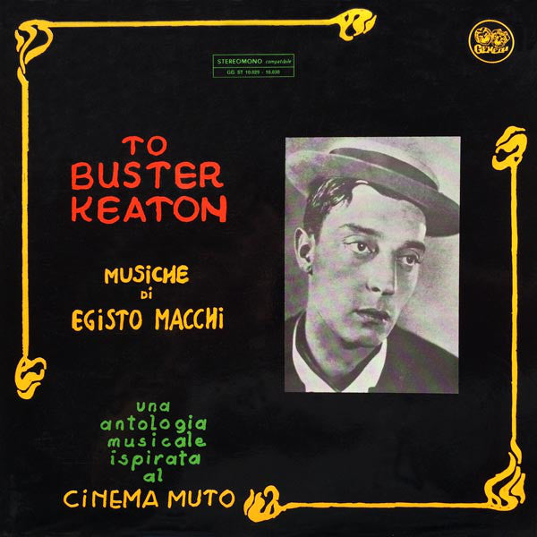 Egisto Macchi - To Buster Keaton - Una Antologia Musicale Ispirata Al Cinema Muto (2xLP) - USED