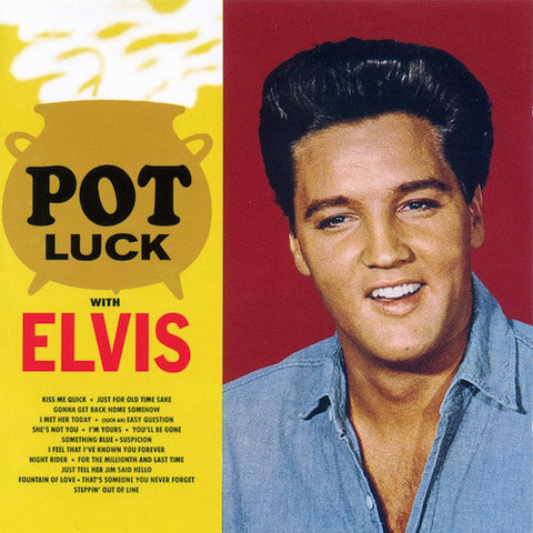 Elvis Presley - Pot Luck (CD, Album, RE, RM) - USED