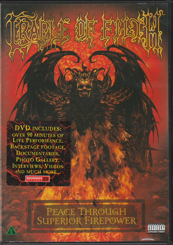 Cradle Of Filth - Peace Through Superior Firepower (DVD-V, PAL) - USED