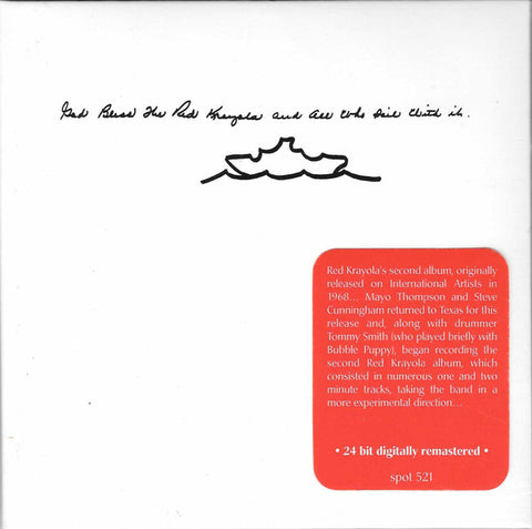 Red Krayola - God Bless The Red Krayola And All Who Sail With It (CD, Album, Ltd, RE, RM) - USED