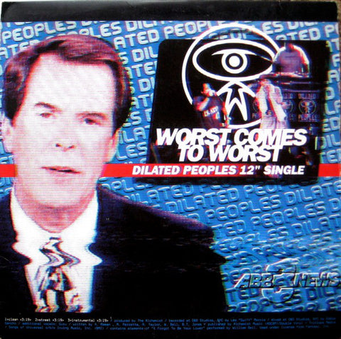 Dilated Peoples - Worst Comes To Worst / Target Practice (12", Single) - USED