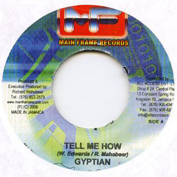 Gyptian / Ragga Taani - Tell Me How / Jump Fence (7") - USED