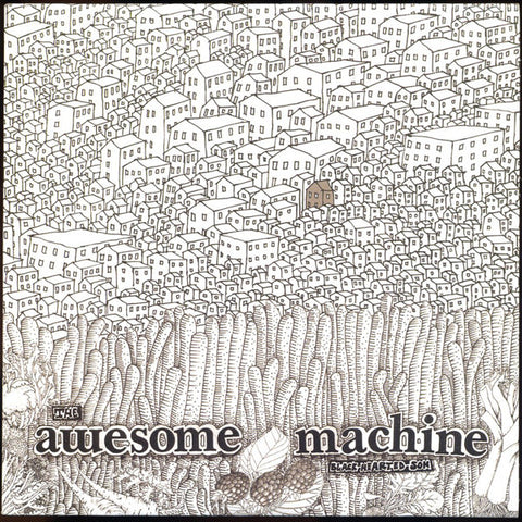 The Awesome Machine - Black Hearted Son (7", Whi) - USED