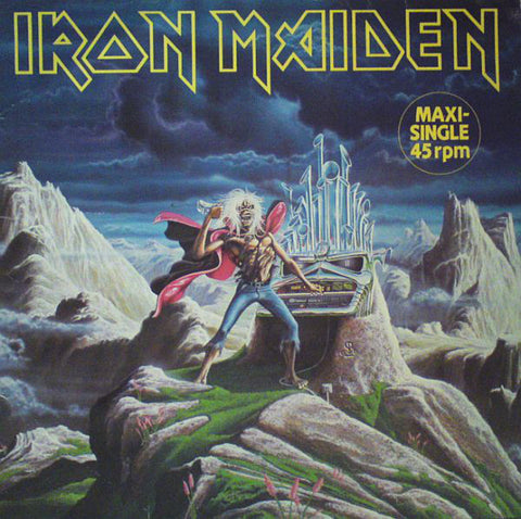 Iron Maiden - Run To The Hills (12", Maxi) - USED