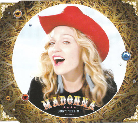 Madonna - Don't Tell Me (CD, Single, CD2) - USED