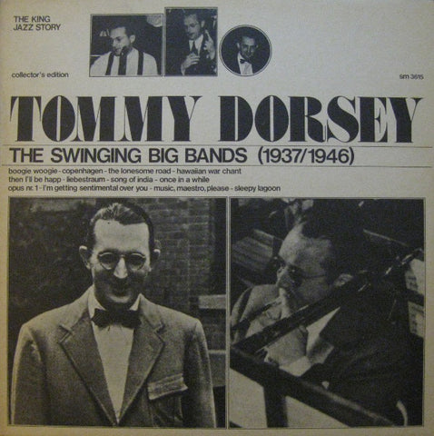 Tommy Dorsey - The Swinging Big Bands (1937/1946) (LP, Comp) - USED