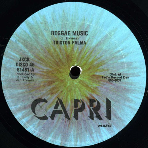 Triston Palma* / Jah Thomas - Reggae Music / Feeding Of The Five Thousand (12", Single) - USED