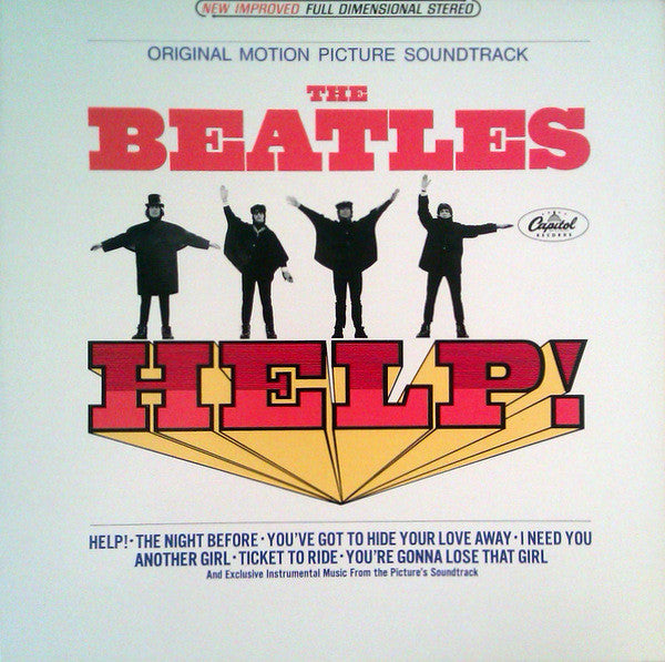 The Beatles - Help! (Original Motion Picture Soundtrack) (LP, Album, RE, Pur) - USED