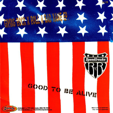 Speedfreaks / Electric Frankenstein - Giving Rock N Roll A Bad Name EP. (7", EP) - USED
