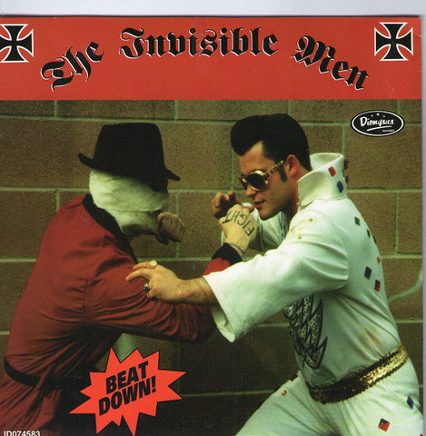 The Invisible Men* - Beat Down! (7", EP, Cle) - USED