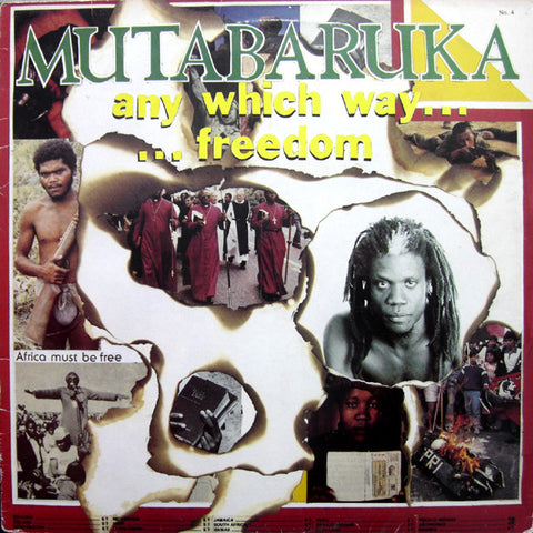 Mutabaruka - Any Which Way Freedom (LP, Album) - USED