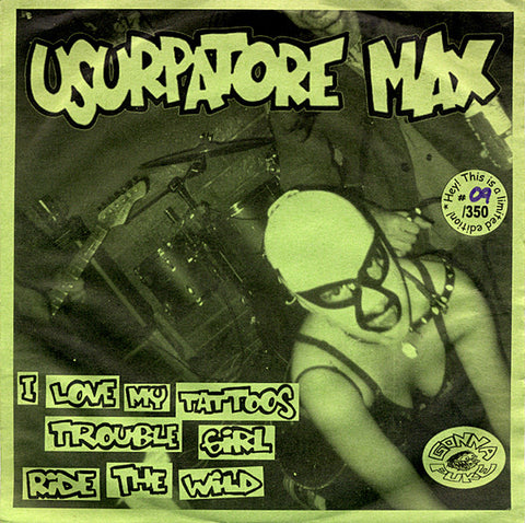 Usurpatore Max / Le Trottole - Usurpatore Max / Le Trottole (7", Ltd) - USED