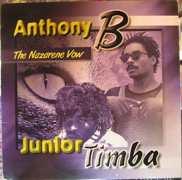 Anthony B & Junior Timba - Nazarene Vow (LP, Album) - USED