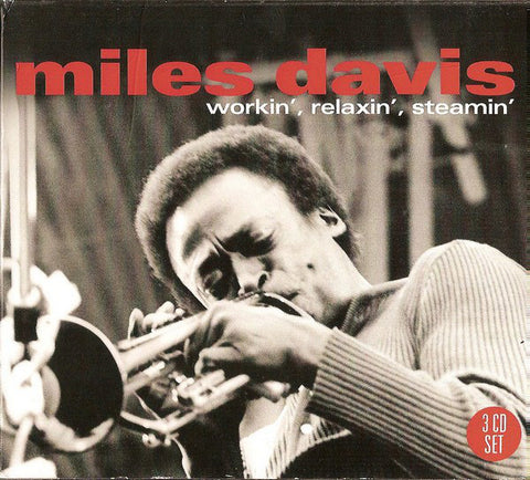 The Miles Davis Quintet Featuring John Coltrane │ Red Garland │ "Philly" Joe Jones │ Paul Chambers (3) - Workin, Relaxin', Steamin' (CD, Album, RM + CD, Album, RM + CD, Album, RM + Bo) - NEW