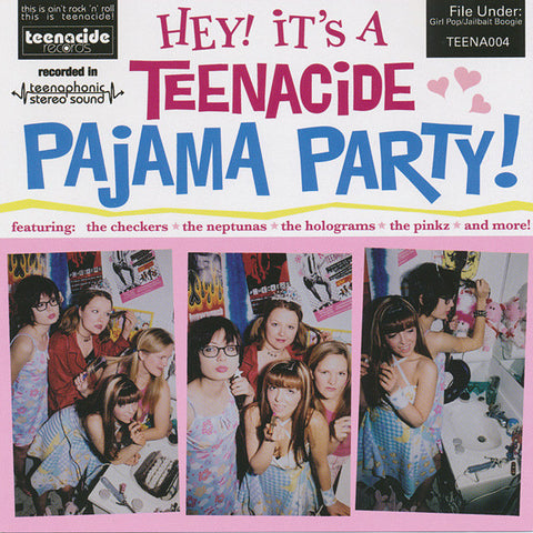 Various - Hey! It's A Teenacide Pajama Party! (CD, Comp) - USED