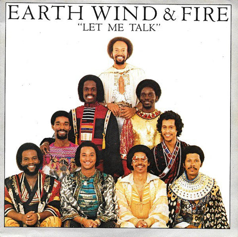 Earth, Wind & Fire - Let Me Talk (7", Single) - USED