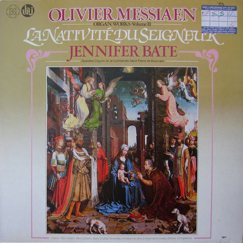 Olivier Messiaen - Jennifer Bate - Organ Works - Volume II (La Nativité Du Seigneur) (LP, Amb) - USED