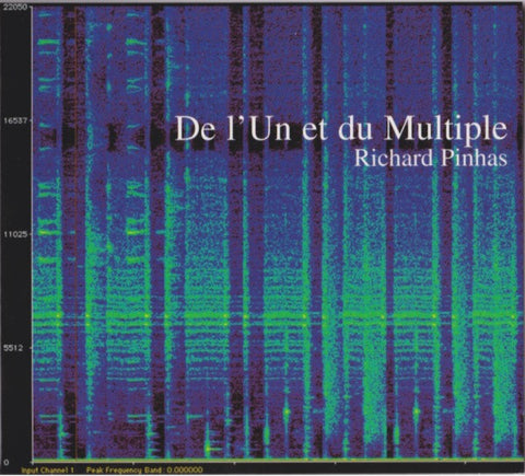 Richard Pinhas - De L'Un Et Du Multiple (CD, Album, Dig) - NEW