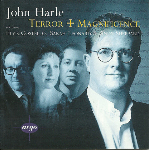 John Harle Featuring Elvis Costello, Sarah Leonard & Andy Sheppard - Terror And Magnificence (CD, Album) - USED