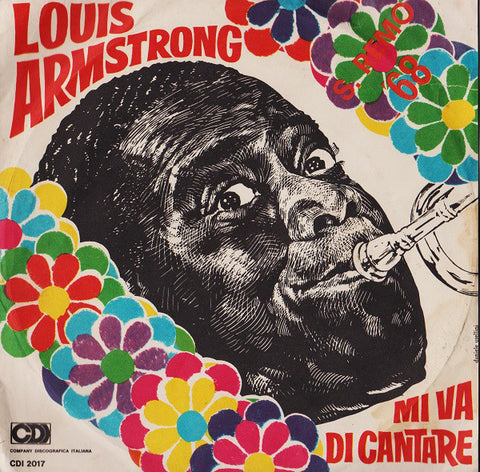 Louis Armstrong - Mi Va Di Cantare (7") - USED