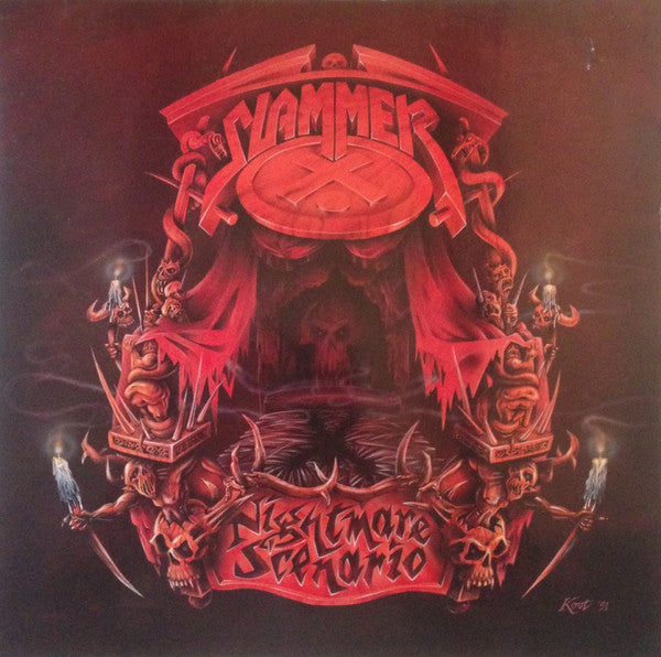 Slammer (5) - Nightmare Scenario (LP, Album) - USED