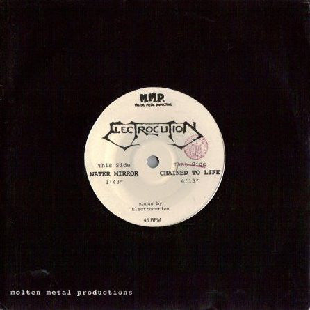 Electrocution - Water Mirror/Chained To Life (7", EP) - USED