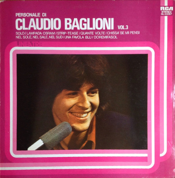 Claudio Baglioni - Personale Di Claudio Baglioni Vol. 3 (LP, Comp) - USED