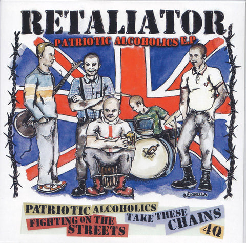 Retaliator - Patriotic Alcoholics E.P. (7", EP, RE) - NEW