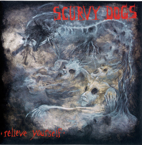 Scurvy Dogs - Relieve Yourself (7", Red) - USED