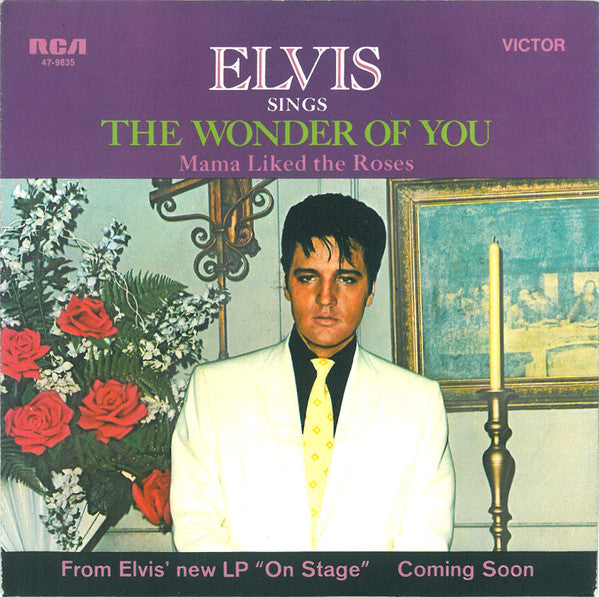 Elvis* - The Wonder Of You (7", Single) - USED