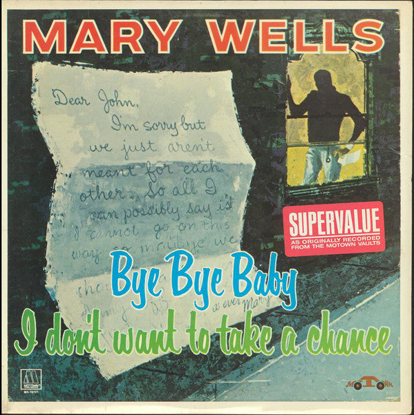 Mary Wells - Bye Bye Baby I Don't Want to Take a Chance (LP, Album, RE) - USED