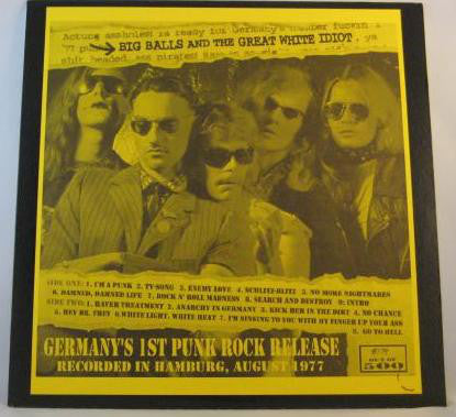 Big Balls & The Great White Idiot - Big Balls And The Great White Idiot (LP, Unofficial, W/Lbl, Red) - USED