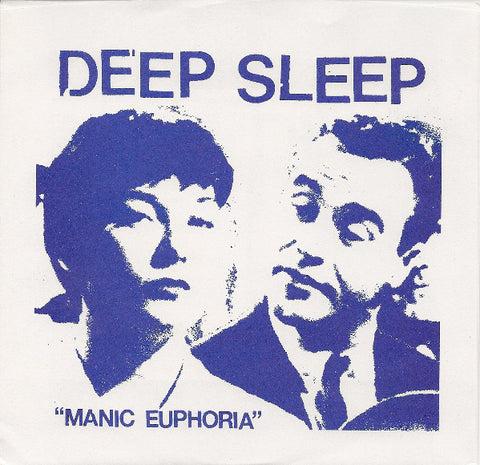 Deep Sleep (3) - Manic Euphoria (7", EP, Ltd, Blu) - USED