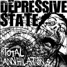 Depressive State - Total Annihilation (7") - USED