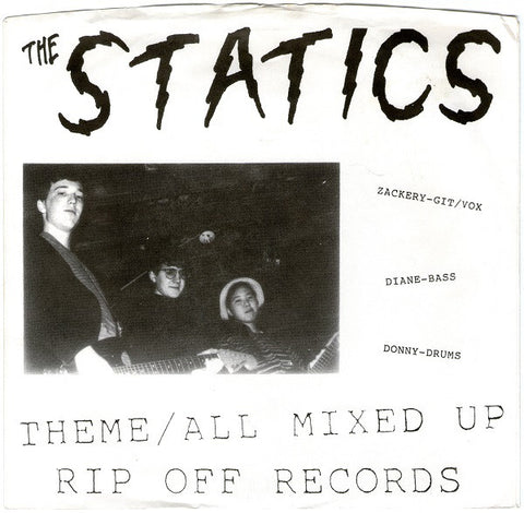 The Statics - Theme / All Mixed Up (7", S/Sided) - USED