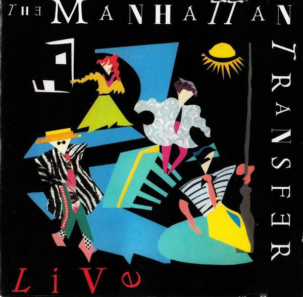 The Manhattan Transfer - Live (LP, Album) - USED