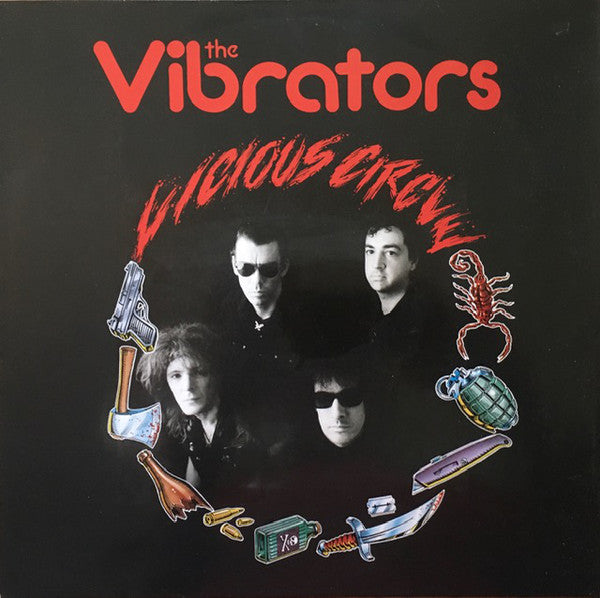 The Vibrators - Vicious Circle (LP, Album) - USED