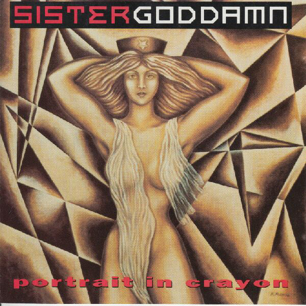 Sister Goddamn - Portrait In Crayon (CD, Album, RE) - USED