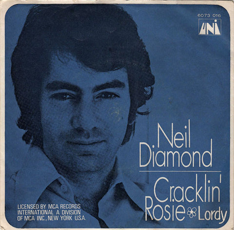 Neil Diamond - Cracklin' Rosie / Lordy (7", Single) - USED