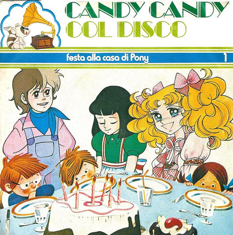 No Artist - Candy Candy (Col Disco) - Festa Alla Casa Di Pony - 1 (7", Promo) - USED