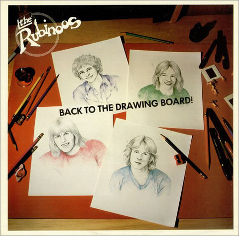 The Rubinoos - Back To The Drawing Board (LP, Album) - USED