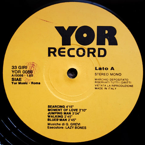 Lazy Bones (3) - Unknown (LP) - USED