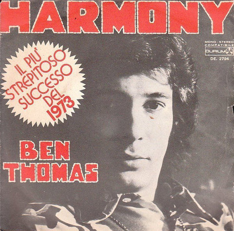 Ben Thomas (2) - Harmony  (7") - USED