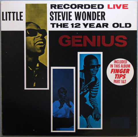 Little Stevie Wonder* - The 12 Year Old Genius: Recorded Live (LP, Album, RE) - USED